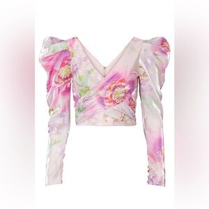 Flor et.al Floral Pink top